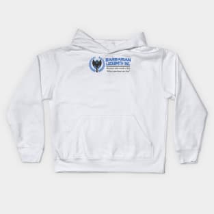 Barbarian Locksmith Inc. Kids Hoodie